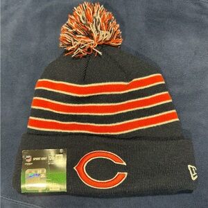 Exclusive On Field Beanie Chicago Bears GSH New Era Cuffed Sport Knit Authentic